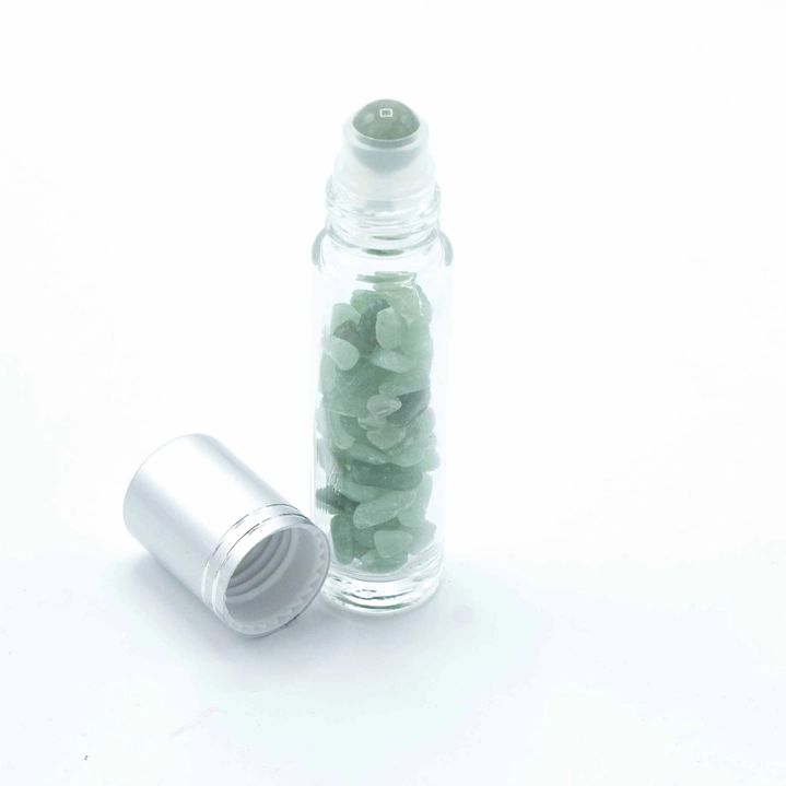 Rollflasche für ätherisches Edelsteinöl, Aventurin