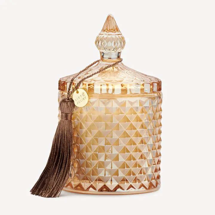 Green Hills beigefarbene Duftkerze | Standard