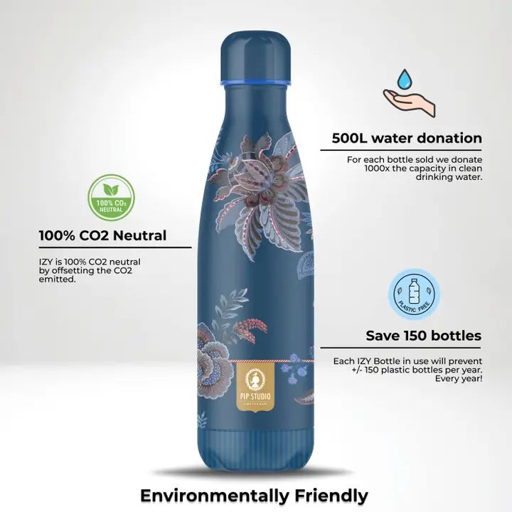 Pip Studio Thermosflasche CeCe Fiore Isolierte Wasserflaschen