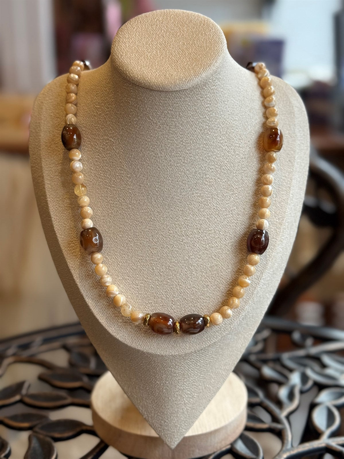 ACHAT - CALCIT HALSKETTE ca.63cm  - UNICAT