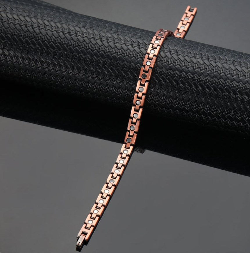 Luxus-Gesundheitsarmband magnetisch Kupfer – 0,7 cm C