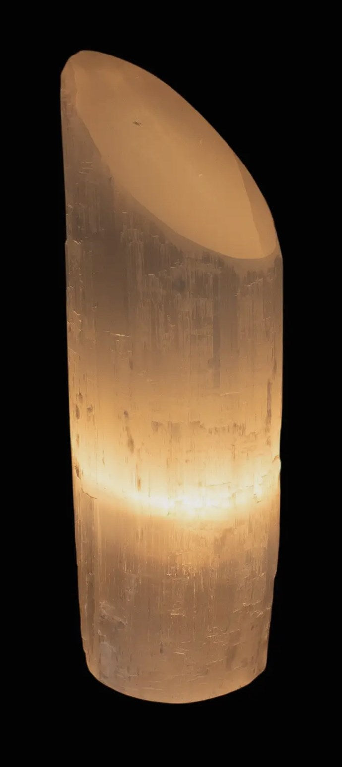 SELETINELAMPE GEBOGENER TURM 30 cm