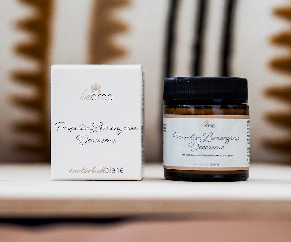 Propolis Deocreme / Festes Deo mit Lemongrass - 30ml