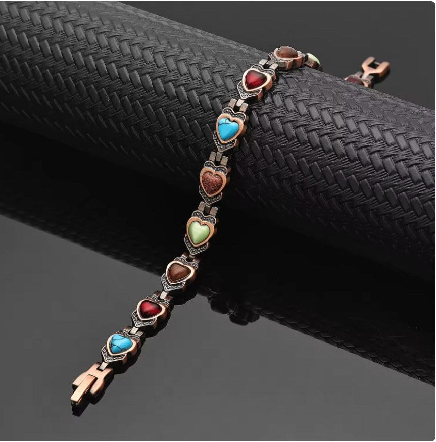 Luxus-Gesundheitsarmband magnetisch Kupfer – 0,8 cm