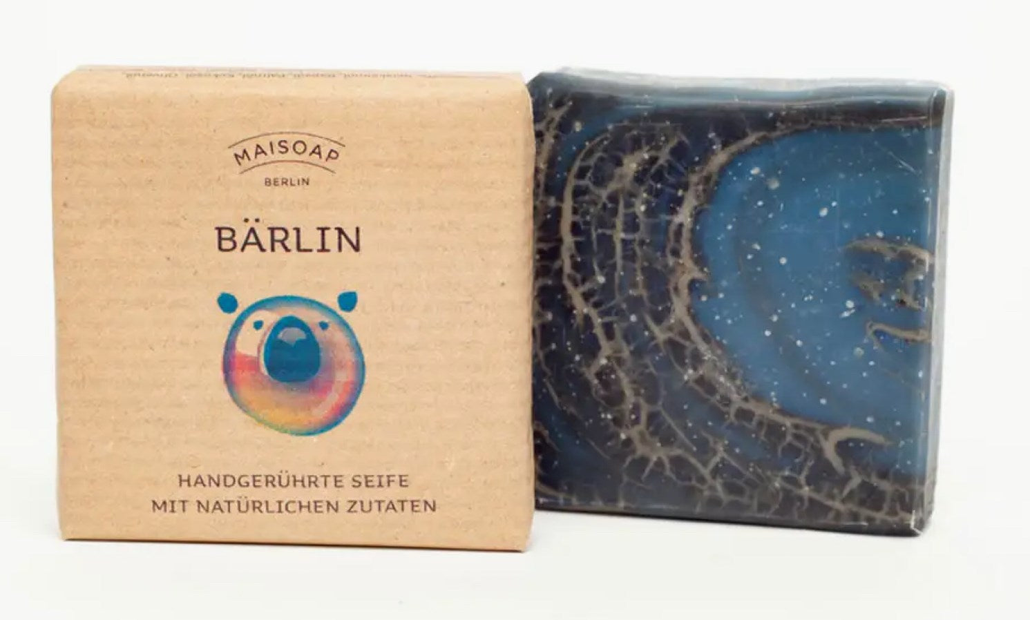 HANDGERÜHRTE BÄRLIN SEIFE MIT NATÜRLICHEN ZUTATEN 90 gr