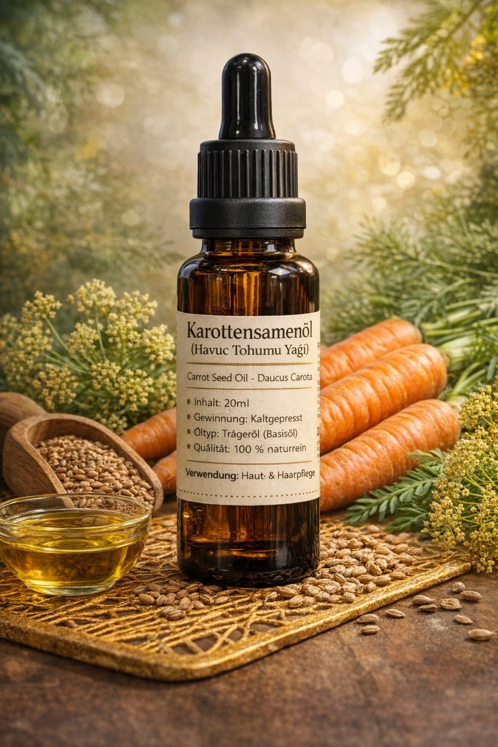 KAROTTENSAMENÖL  20 ml
