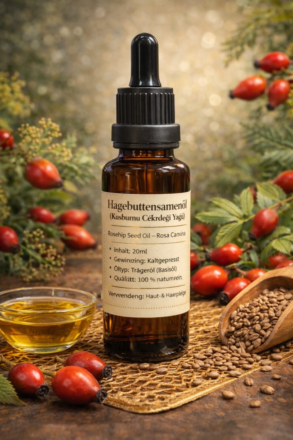 HAGEBUTTENSAMENÖL 20 ml