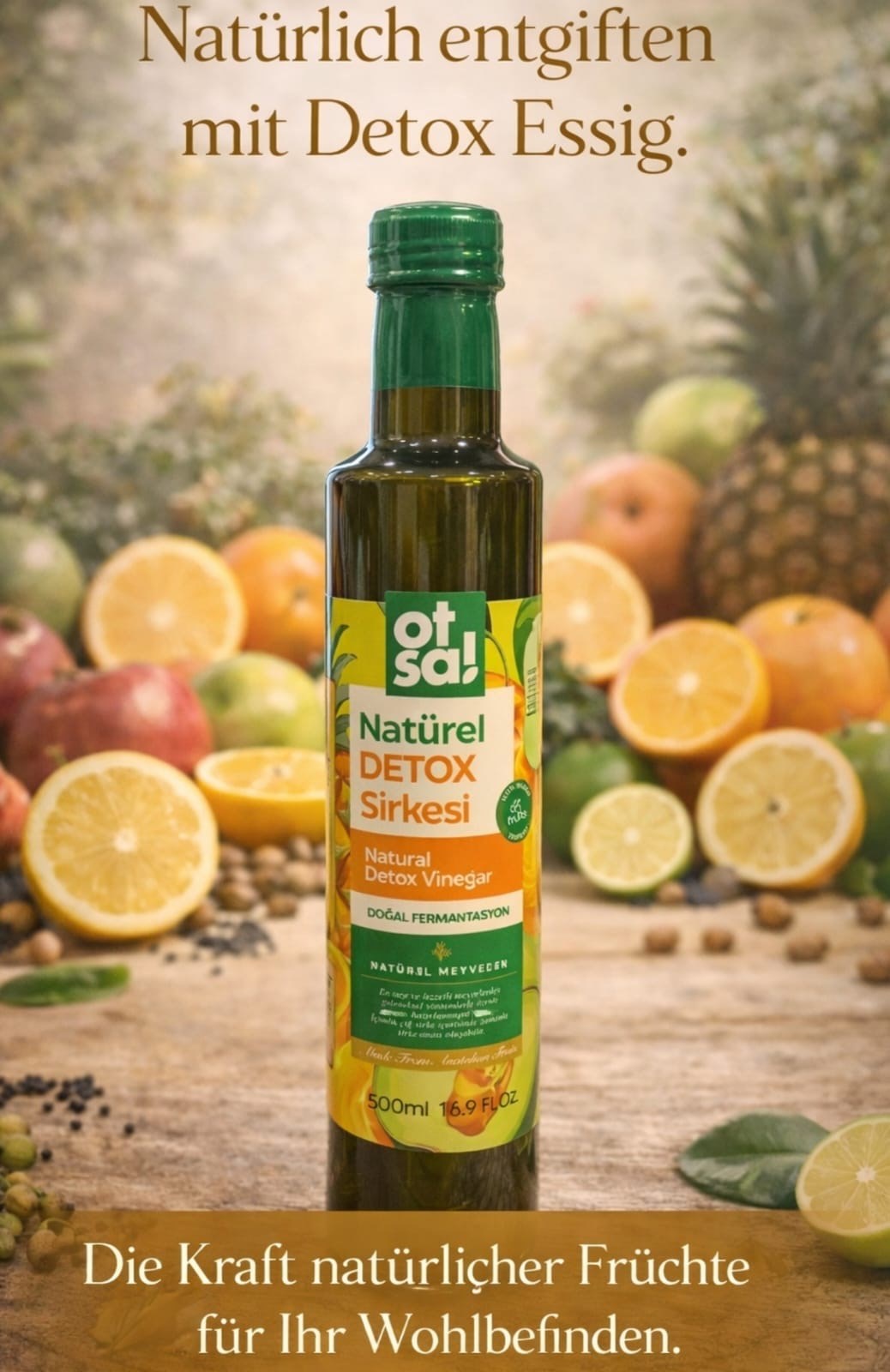 DETOX ESSIG Natürlich engiften 500 ml